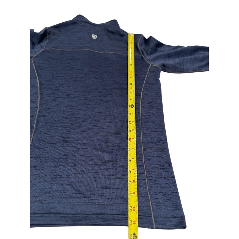 Kuhl 1/4 Zip Pullover Sweater‎ Youth L 14-16 Blue Hiking Outdoors - Picture 11 of 14